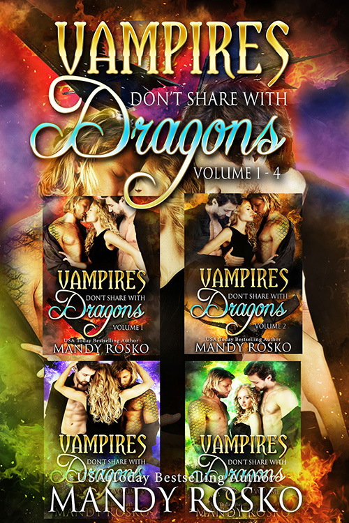 Book Cover: Vampires Don't Share with Dragons