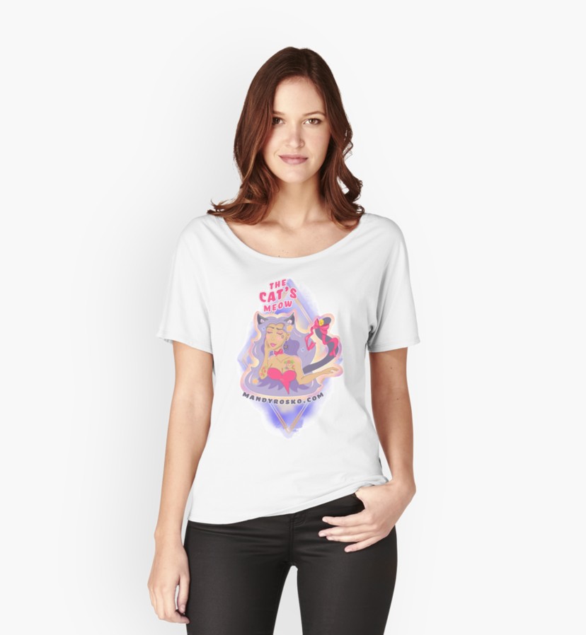The Cat’s Meow: New Design on Redbubble!